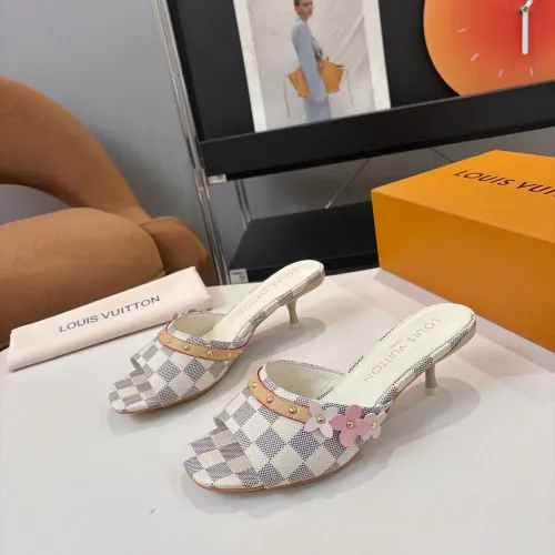 Louis Vuitton Slippers For Women #1453578 $92.00 USD, Wholesale Replica Louis Vuitton Slippers