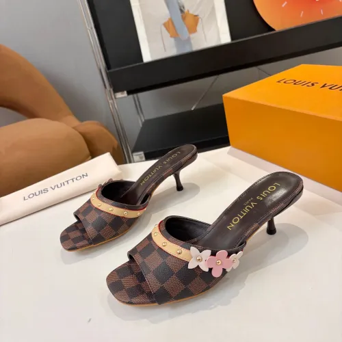 Louis Vuitton Slippers For Women #1453579 $92.00 USD, Wholesale Replica Louis Vuitton Slippers