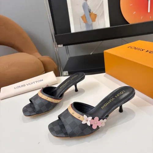 Louis Vuitton Slippers For Women #1453580 $92.00 USD, Wholesale Replica Louis Vuitton Slippers