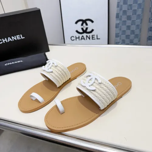 Chanel Slippers For Women #1453597 $85.00 USD, Wholesale Replica Chanel Slippers