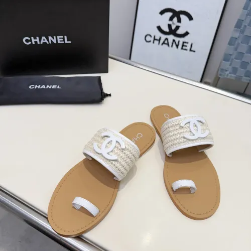 Replica Chanel Slippers For Women #1453597 $85.00 USD for Wholesale