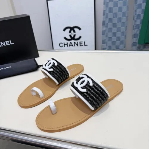 Chanel Slippers For Women #1453599 $85.00 USD, Wholesale Replica Chanel Slippers
