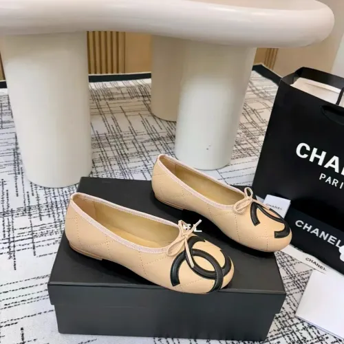 Replica Chanel Flat Shoes For Women #1453633 $96.00 USD for Wholesale