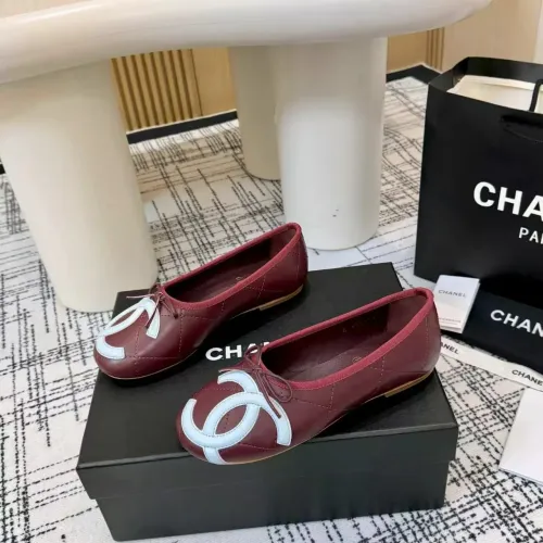 Chanel Flat Shoes For Women #1453634 $96.00 USD, Wholesale Replica Chanel Flat Shoes