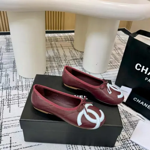 Replica Chanel Flat Shoes For Women #1453634 $96.00 USD for Wholesale