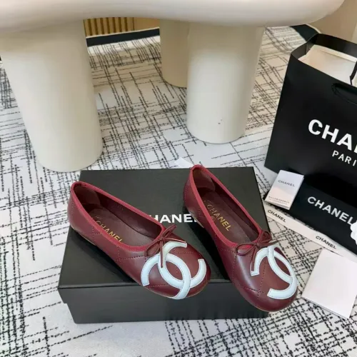 Replica Chanel Flat Shoes For Women #1453634 $96.00 USD for Wholesale