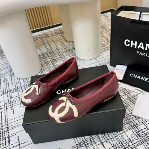 Chanel Flat Shoes For Women #1453635 $96.00 USD, Wholesale Replica Chanel Flat Shoes