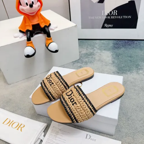 Christian Dior Slippers For Women #1453640 $92.00 USD, Wholesale Replica Christian Dior Slippers