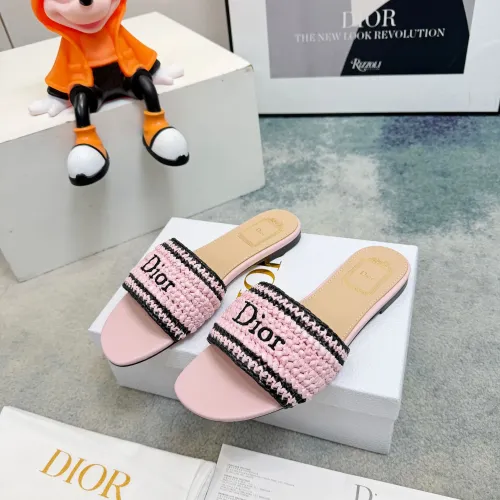 Christian Dior Slippers For Women #1453643 $92.00 USD, Wholesale Replica Christian Dior Slippers