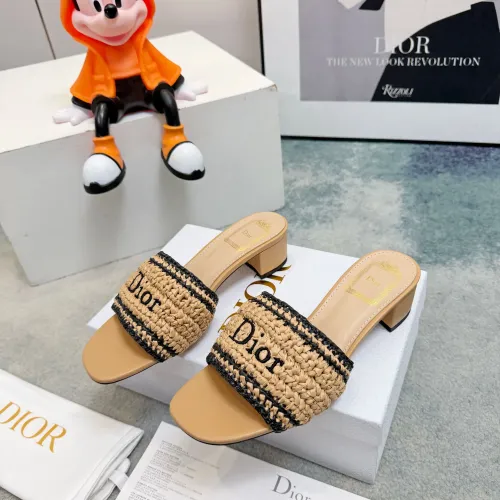 Christian Dior Slippers For Women #1453648 $98.00 USD, Wholesale Replica Christian Dior Slippers