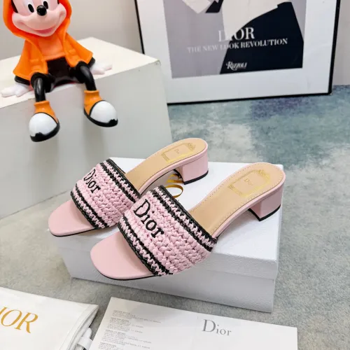 Christian Dior Slippers For Women #1453650 $98.00 USD, Wholesale Replica Christian Dior Slippers