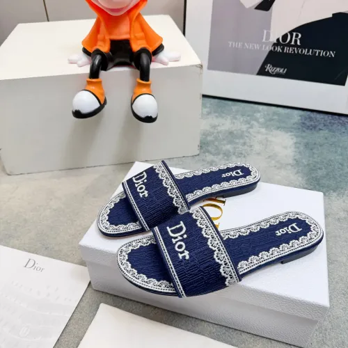 Christian Dior Slippers For Women #1453668 $80.00 USD, Wholesale Replica Christian Dior Slippers