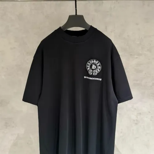 Chrome Hearts T-Shirts Short Sleeved For Unisex #1453670 $48.00 USD, Wholesale Replica Chrome Hearts T-Shirts