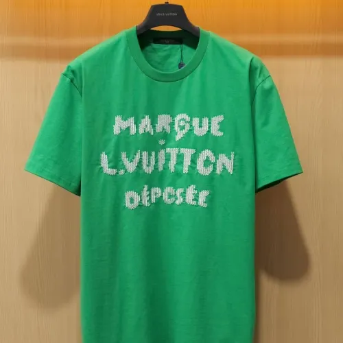 Louis Vuitton LV T-Shirts Short Sleeved For Unisex #1453677 $48.00 USD, Wholesale Replica Louis Vuitton LV T-Shirts