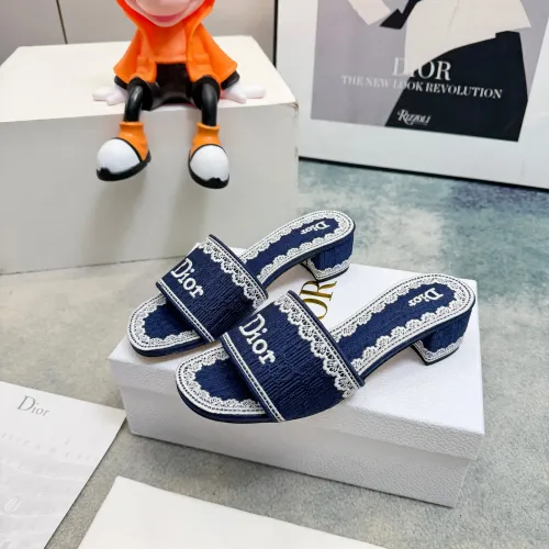 Christian Dior Slippers For Women #1453680 $85.00 USD, Wholesale Replica Christian Dior Slippers