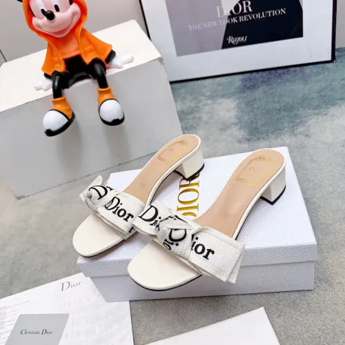 Christian Dior Slippers For Women #1453689 $88.00 USD, Wholesale Replica Christian Dior Slippers