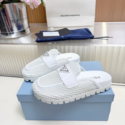 Prada Slippers For Women #1453770 $98.00 USD, Wholesale Replica Prada Slippers
