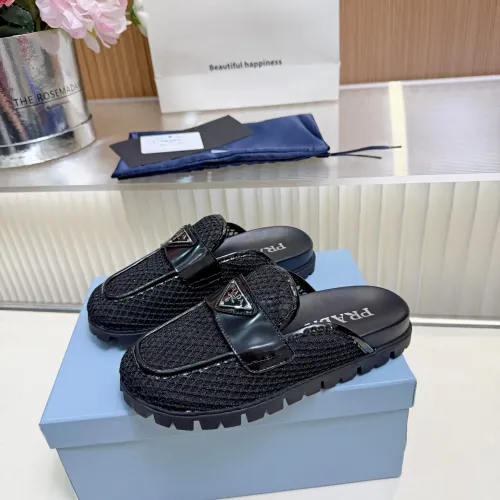 Prada Slippers For Women #1453772 $98.00 USD, Wholesale Replica Prada Slippers