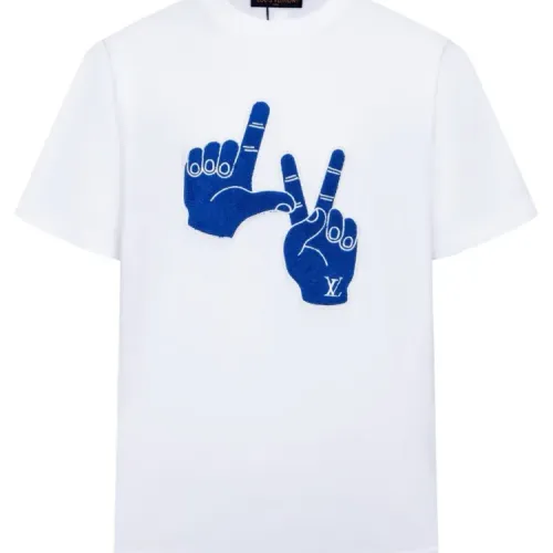 Louis Vuitton LV T-Shirts Short Sleeved For Unisex #1453789 $85.00 USD, Wholesale Replica Louis Vuitton LV T-Shirts