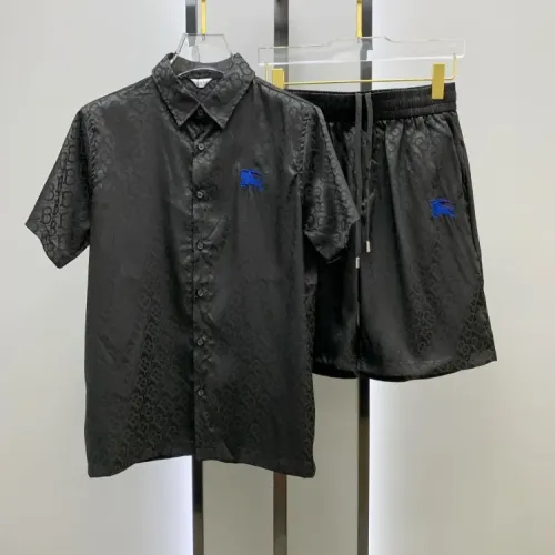 Burberry Tracksuits Short Sleeved For Men #1453838 $52.00 USD, Wholesale Replica Burberry Tracksuits