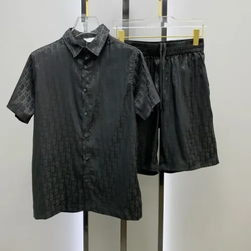 Christian Dior Tracksuits Short Sleeved For Men #1453942 $52.00 USD, Wholesale Replica Christian Dior Tracksuits
