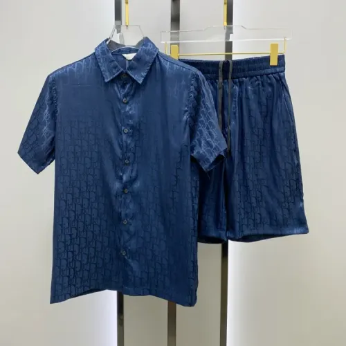 Christian Dior Tracksuits Short Sleeved For Men #1453943 $52.00 USD, Wholesale Replica Christian Dior Tracksuits