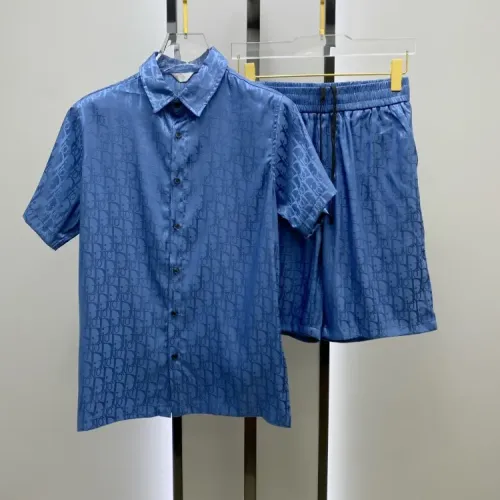 Christian Dior Tracksuits Short Sleeved For Men #1453944 $52.00 USD, Wholesale Replica Christian Dior Tracksuits