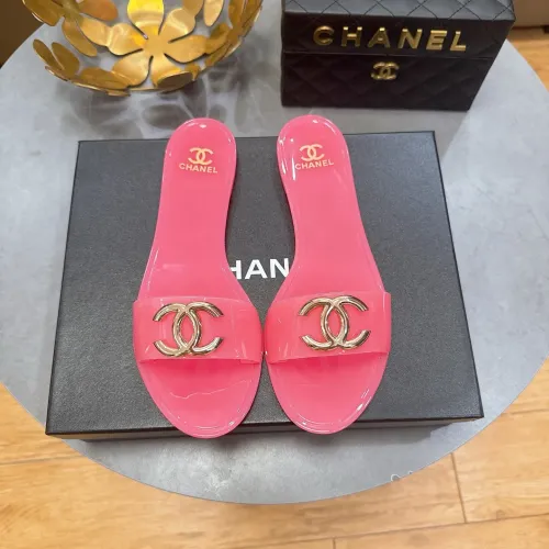 Chanel Slippers For Women #1453953 $60.00 USD, Wholesale Replica Chanel Slippers