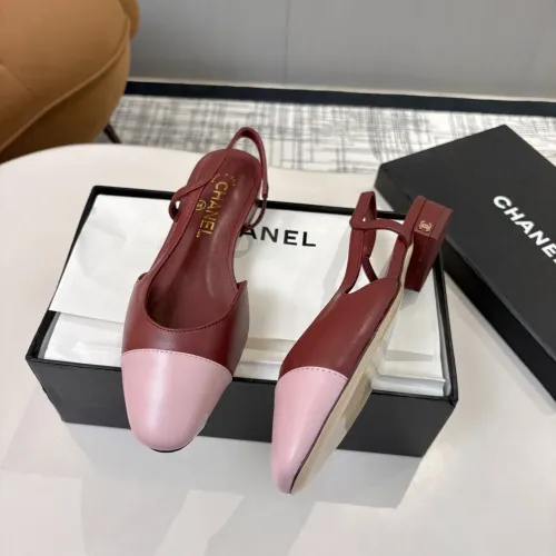 Replica Chanel Sandal For Women #1453984 $92.00 USD for Wholesale