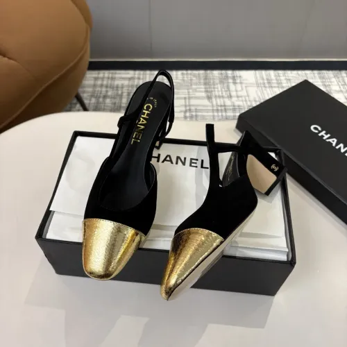 Replica Chanel Sandal For Women #1453991 $92.00 USD for Wholesale