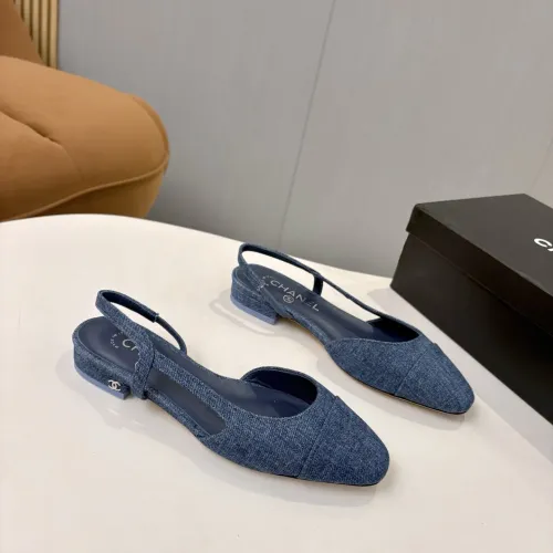 Replica Chanel Sandal For Women #1453996 $92.00 USD for Wholesale
