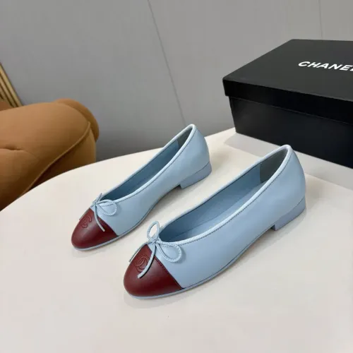 Chanel Flat Shoes For Women #1453999 $92.00 USD, Wholesale Replica Chanel Flat Shoes
