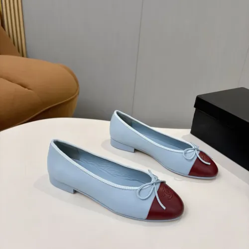 Replica Chanel Flat Shoes For Women #1453999 $92.00 USD for Wholesale