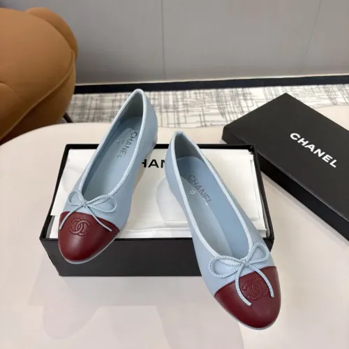 Replica Chanel Flat Shoes For Women #1453999 $92.00 USD for Wholesale