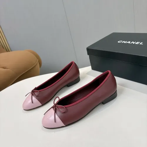 Chanel Flat Shoes For Women #1454000 $92.00 USD, Wholesale Replica Chanel Flat Shoes