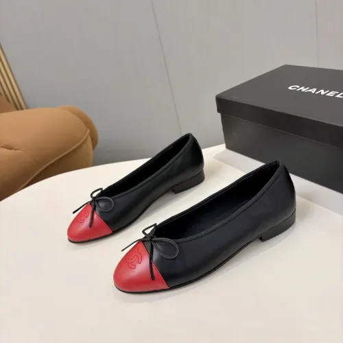 Chanel Flat Shoes For Women #1454001 $92.00 USD, Wholesale Replica Chanel Flat Shoes