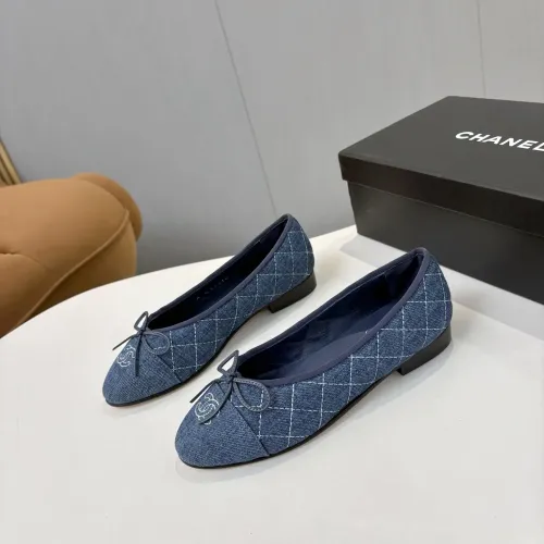 Chanel Flat Shoes For Women #1454005 $92.00 USD, Wholesale Replica Chanel Flat Shoes