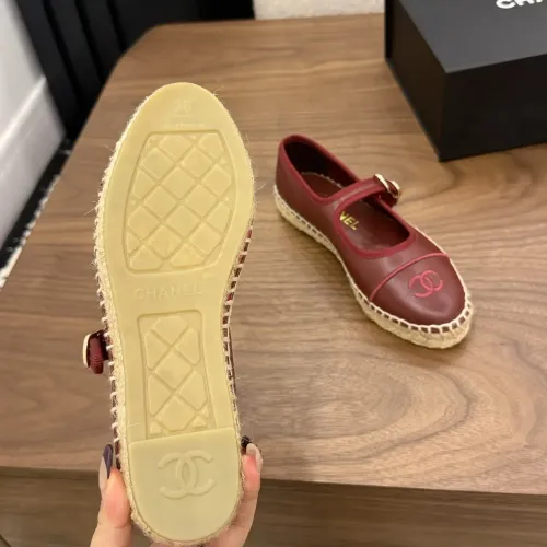 Replica Chanel Flat Shoes For Women #1454028 $88.00 USD for Wholesale