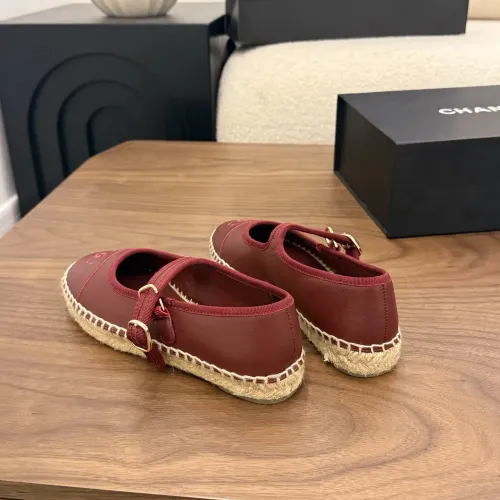 Replica Chanel Flat Shoes For Women #1454028 $88.00 USD for Wholesale