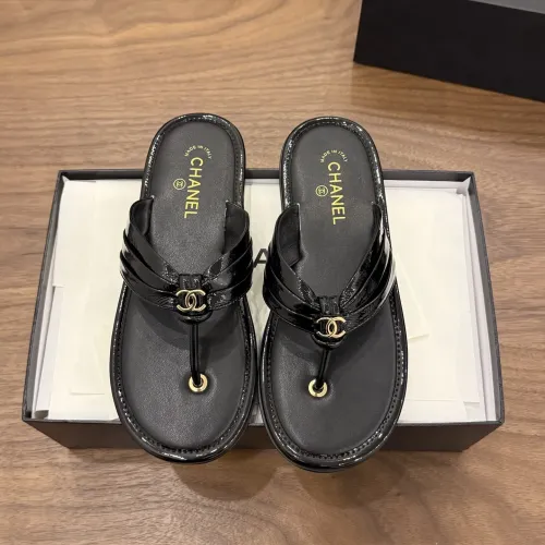 Chanel Slippers For Women #1454035 $100.00 USD, Wholesale Replica Chanel Slippers