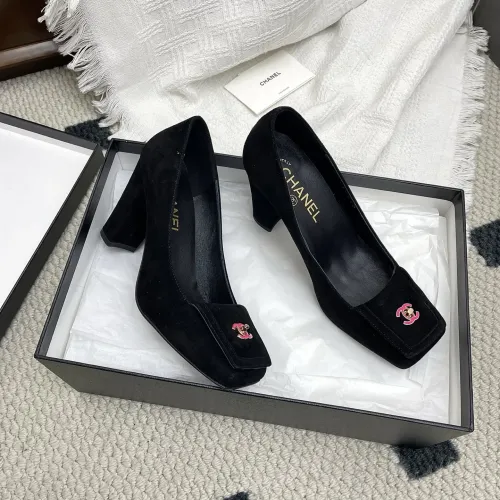Chanel High-Heeled Shoes For Women #1454060 $115.00 USD, Wholesale Replica Chanel High-Heeled Shoes