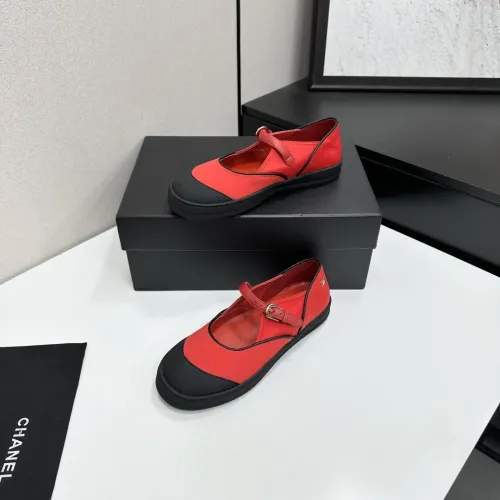 Replica Chanel Flat Shoes For Women #1454063 $92.00 USD for Wholesale