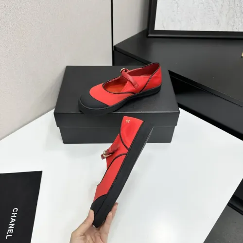 Replica Chanel Flat Shoes For Women #1454063 $92.00 USD for Wholesale