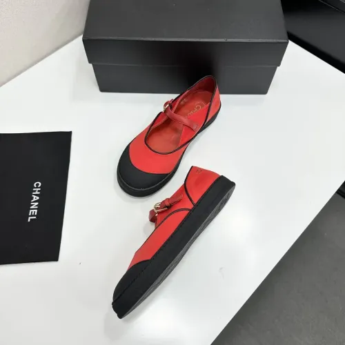Replica Chanel Flat Shoes For Women #1454063 $92.00 USD for Wholesale