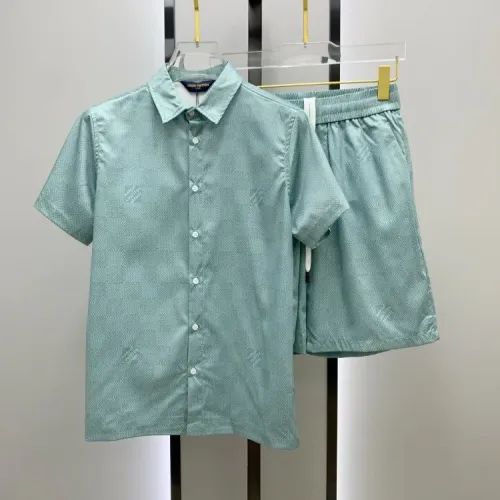 Louis Vuitton LV Tracksuits Short Sleeved For Men #1454078 $52.00 USD, Wholesale Replica Louis Vuitton LV Tracksuits