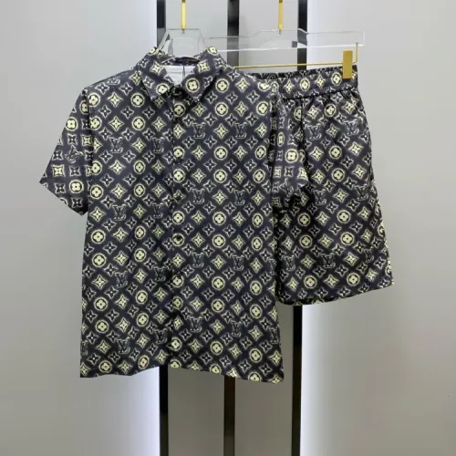 Louis Vuitton LV Tracksuits Short Sleeved For Men #1454097 $52.00 USD, Wholesale Replica Louis Vuitton LV Tracksuits