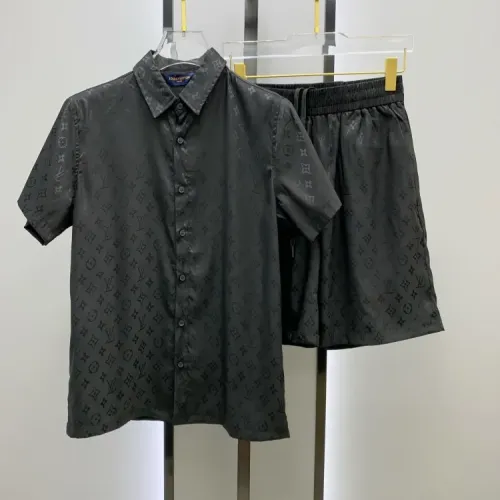 Louis Vuitton LV Tracksuits Short Sleeved For Men #1454101 $52.00 USD, Wholesale Replica Louis Vuitton LV Tracksuits