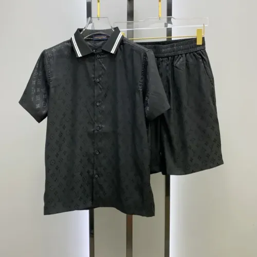 Louis Vuitton LV Tracksuits Short Sleeved For Men #1454102 $52.00 USD, Wholesale Replica Louis Vuitton LV Tracksuits