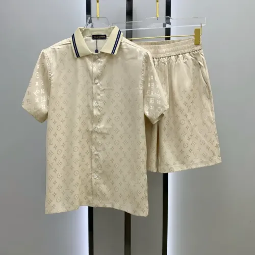 Louis Vuitton LV Tracksuits Short Sleeved For Men #1454107 $52.00 USD, Wholesale Replica Louis Vuitton LV Tracksuits