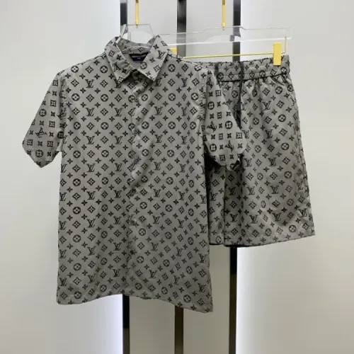 Louis Vuitton LV Tracksuits Short Sleeved For Men #1454116 $52.00 USD, Wholesale Replica Louis Vuitton LV Tracksuits